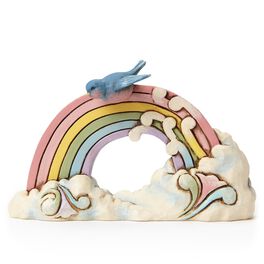 Jim Shore Mini Rainbow Figurine, Jim Shore Mini Rainbow Figurine, , large