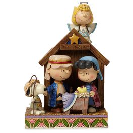 Jim Shore® Peanuts Christmas Pageant Figurine, 1st in Series, Jim Shore® Peanuts Christmas Pageant Figurine, 1st in Series, , large