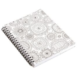 A Monthly Coloring Planner of Whimsical Designs, A Monthly Coloring Planner of Whimsical Designs, , large