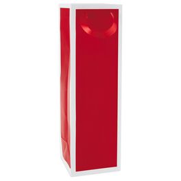 Scarlet Red Bottle Bag, 13", Scarlet Red Bottle Bag, 13", , large
