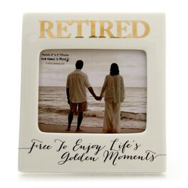 Our Name is Mud Golden Moments Retirement Picture Frame, 4x5, Our Name is Mud Golden Moments Retirement Picture Frame, 4x5, , large