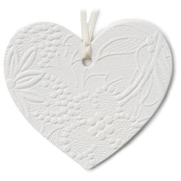 Embossed Heart Gift Trim With Ribbon, Embossed Heart Gift Trim With Ribbon, , large