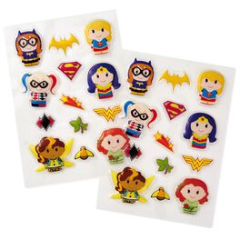 itty bittys® DC SUPER HERO GIRLS™ Puffy Stickers, Pack of 24, itty bittys® DC SUPER HERO GIRLS™ Puffy Stickers, Pack of 24, , large
