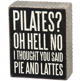 Primitives by Kathy Pie & Lattes Box Sign, Primitives by Kathy Pie & Lattes Box Sign, , large