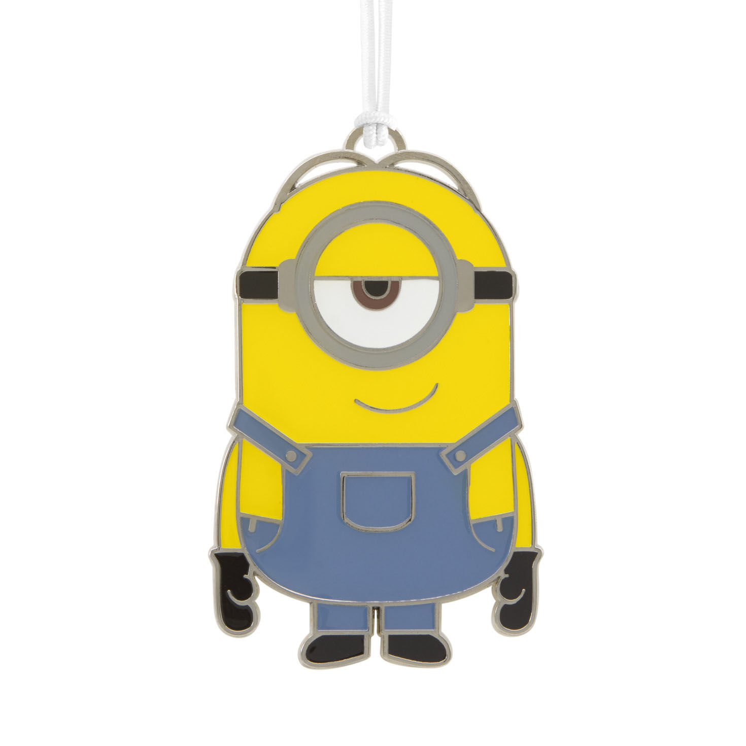 Minions ROUND PORCELAIN ORNAMENT Great Christmas Gift Idea