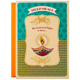 Deepawali Lamp Diwali Card, Deepawali Lamp Diwali Card, , large