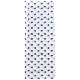 Midnight Blue Polka Dot Pattern Tissue Paper, 6 Sheets, Midnight Blue Polka Dot Pattern Tissue Paper, 6 Sheets, , large