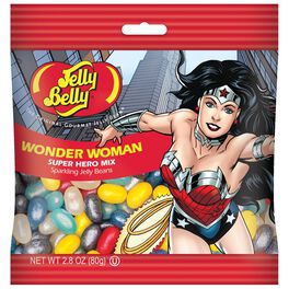 Jelly Belly® Wonder Woman™ Jelly Beans Gift Bag, 2.8 oz., Jelly Belly® Wonder Woman™ Jelly Beans Gift Bag, 2.8 oz., , large