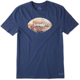 Life is Good® Men's Football T-Shirt, Life is Good® Men's Football T-Shirt, , large
