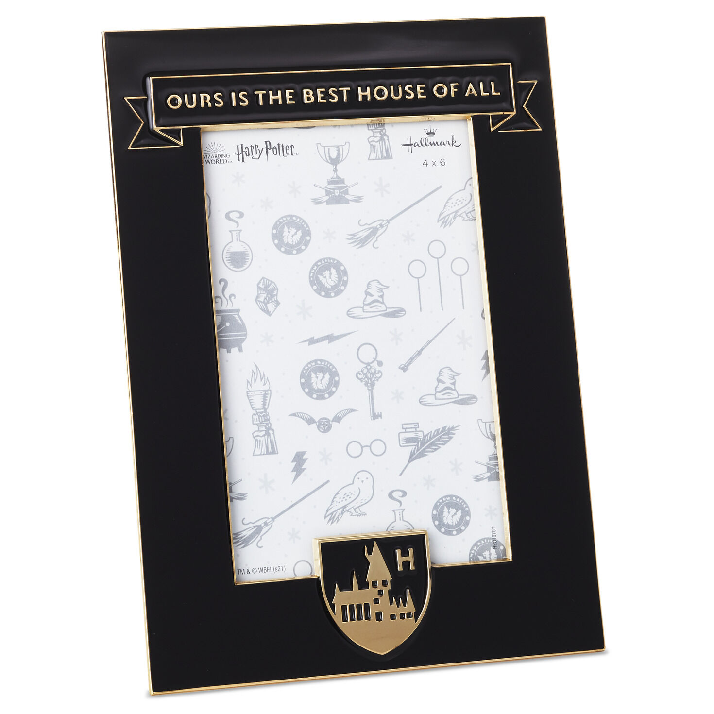 Silver Buffalo Harry Potter Mischief Managed Shake Photo Frame 4" x 6", 