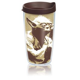 Tervis® Yoda™ Tumbler With Lid, 16 oz., Tervis® Yoda™ Tumbler With Lid, 16 oz., , large