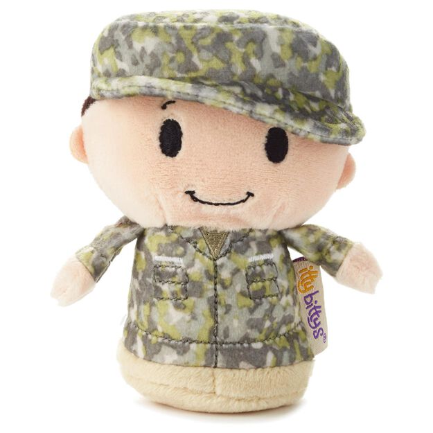 itty bittys® Green Camo Boy Stuffed Animal