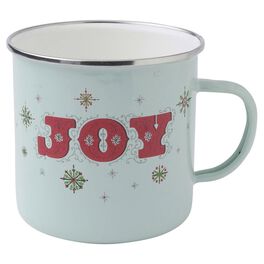 Holiday Vintage-Inspired Joy Snowflakes Mug, Holiday Vintage-Inspired Joy Snowflakes Mug, , large