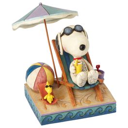Jim Shore® Peanuts® Day at the Beach Figurine, Jim Shore® Peanuts® Day at the Beach Figurine, , large