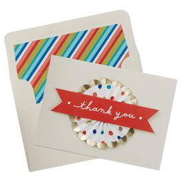 Colorful Medallion with Dots Thank You Notes, Pack of 8, Colorful Medallion with Dots Thank You Notes, Pack of 8, , large