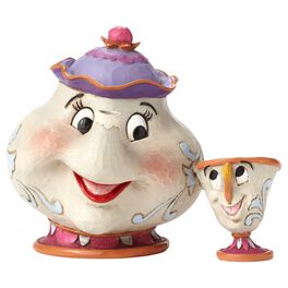 Jim Shore® Mrs. Potts and Chip Figurine, 25th Anniversary, Jim Shore® Mrs. Potts and Chip Figurine, 25th Anniversary, , large