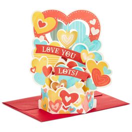 Bouquet of Hearts Pop Up Love Card, Bouquet of Hearts Pop Up Love Card, , large