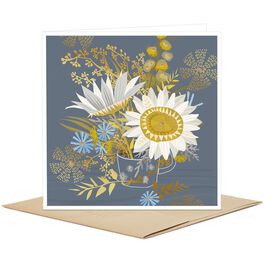 Cup of White Daisies Blank Card, Cup of White Daisies Blank Card, , large