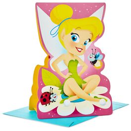 Tinker Bell Stand Up Jumbo Birthday Card, 16", Tinker Bell Stand Up Jumbo Birthday Card, 16", , large