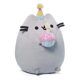 Pusheen Birthday 10.5" Stuffed Animal by GUND, Pusheen Birthday 10.5" Stuffed Animal by GUND, , large