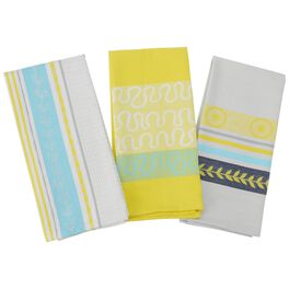 Summer Citrus Kitchen Towels, Set of 3, Summer Citrus Kitchen Towels, Set of 3, , large