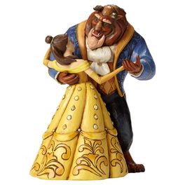 Jim Shore® Beauty and the Beast Dancing Figurine, 25th Anniversary, Jim Shore® Beauty and the Beast Dancing Figurine, 25th Anniversary, , large