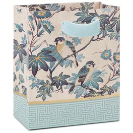 Birds and Branches Small Gift Bag, 6.5”, Birds and Branches Small Gift Bag, 6.5”, , large