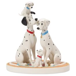 Precious Moments® 101 Dalmatians Pongo and Perdita Figurine, Precious Moments® 101 Dalmatians Pongo and Perdita Figurine, , large