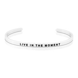 Mantraband Live In The Moment Bangle Bracelet, Mantraband Live In The Moment Bangle Bracelet, , large
