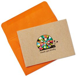 Colorful Snail Thank You Notes, Box of 10, Colorful Snail Thank You Notes, Box of 10, , large