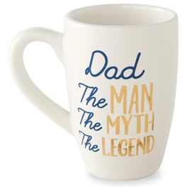 Mud Pie® Man, Myth, Legend Mug, 16 oz., Mud Pie® Man, Myth, Legend Mug, 16 oz., , large
