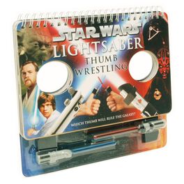 Star Wars Lightsaber Thumb Wrestling Game and Book, Star Wars Lightsaber Thumb Wrestling Game and Book, , large