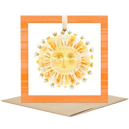 Smiling Sun Blank Card, Smiling Sun Blank Card, , large