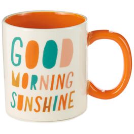 Good Morning Sunshine Ceramic Mug, 12 oz., Good Morning Sunshine Ceramic Mug, 12 oz., , large