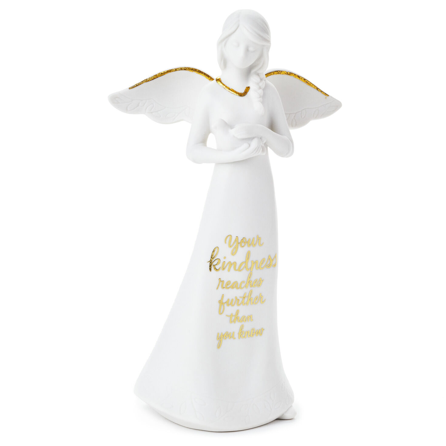 Hallmark Angel Statue/Figurine/Mothers/The Joanne Eschrich Collection Angel Statue/Pink Flowers/Original Tag