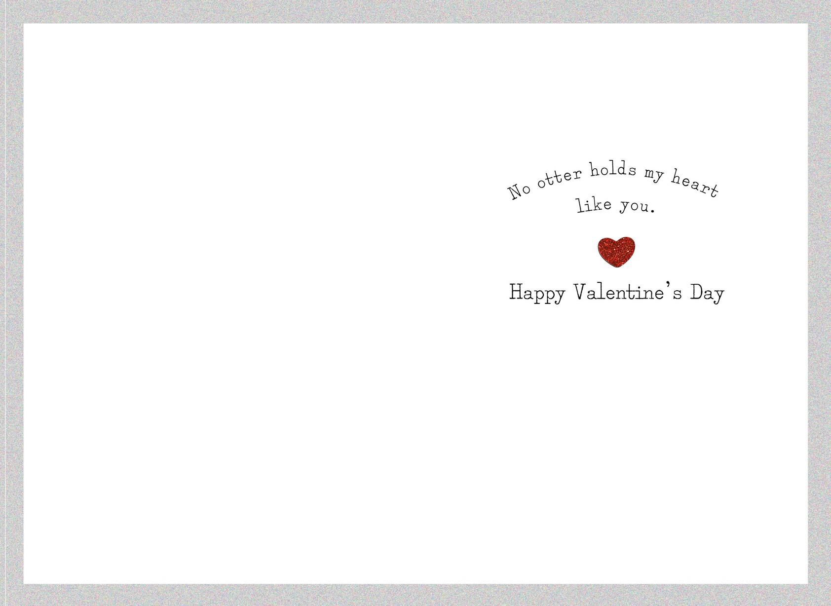 You are Like No "Otter" Valentine's Day Card - Greeting ...