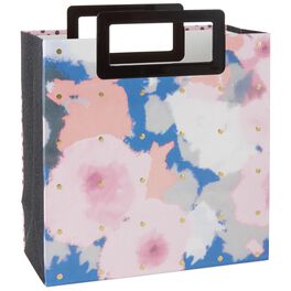 Abstract Floral Large Square Gift Bag, 10.5", Abstract Floral Large Square Gift Bag, 10.5", , large