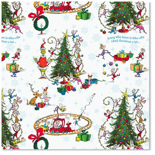 Amazon com dr seuss wrapping paper