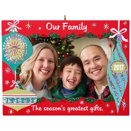 Our Family Greatest Gifts Picture Frame Ornament, Our Family Greatest Gifts Picture Frame Ornament, , large
