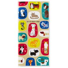 artful cats and dogs monthly calendar planner 2019 2020 hallmark calendars 2020
