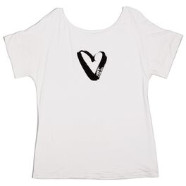 Vera Bradley Short Sleeve Knit PJ Top With Heart, Vera Bradley Short Sleeve Knit PJ Top With Heart, , large