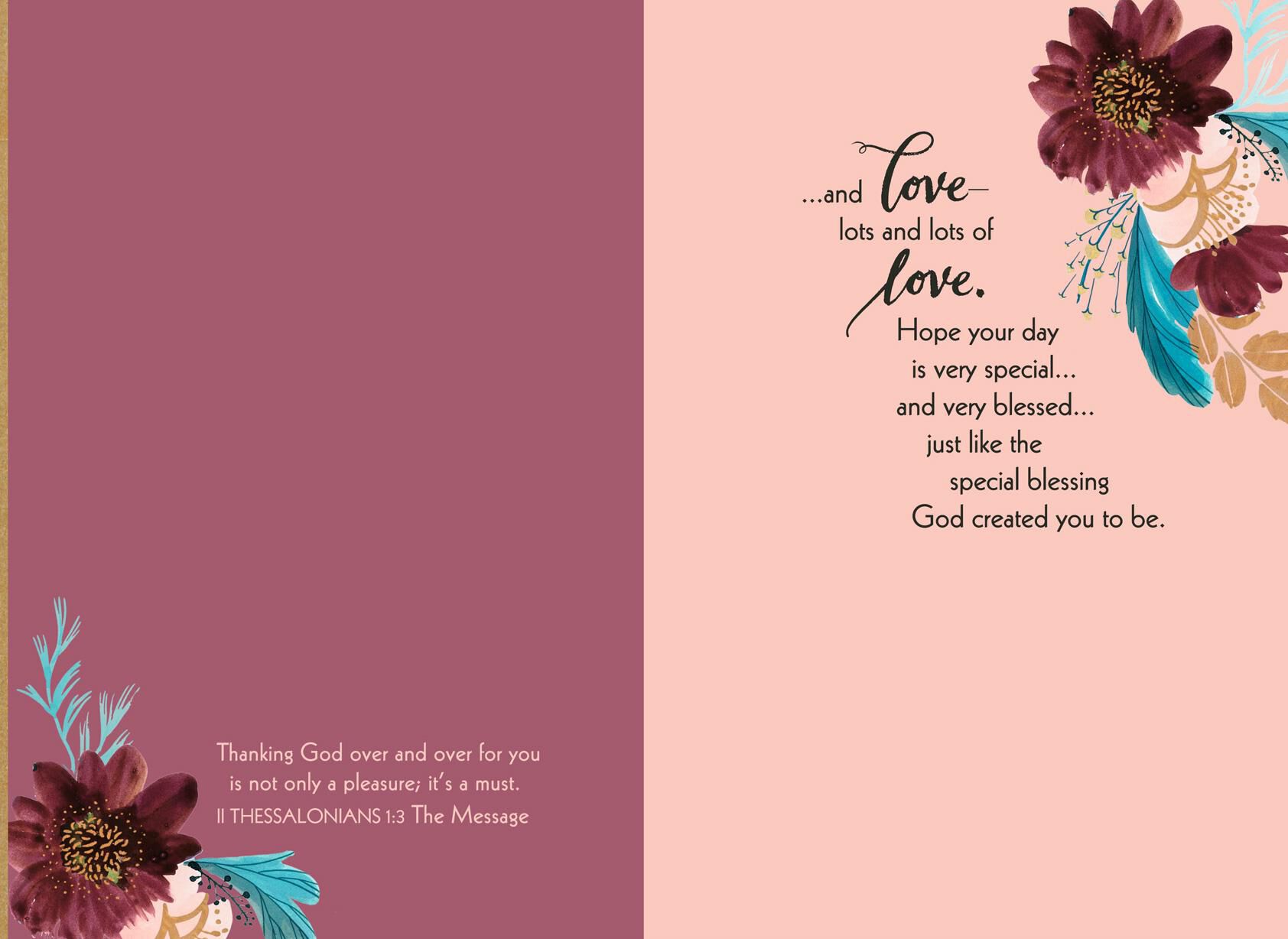 You're a Blessing Religious Birthday Card for Mom Greeting Cards