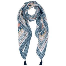 Mark & Hall Pattern Scarf, Mark & Hall Pattern Scarf, , large