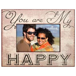 You Are My Happy Wood Photo Frame, 4x6, You Are My Happy Wood Photo Frame, 4x6, , large