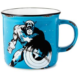 Captain America Ceramic Camp Mug, 12 oz., Captain America Ceramic Camp Mug, 12 oz., , large