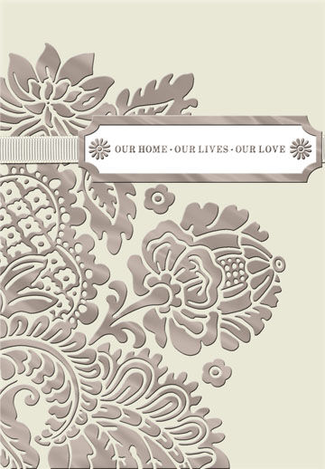 Life, Love, Home  Anniversary Card