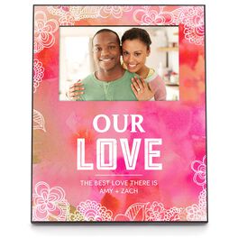 Personalized Love Picture Frame, 4x6, Personalized Love Picture Frame, 4x6, , large