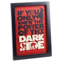 Star Wars™ Dark Side Framed Print, Star Wars™ Dark Side Framed Print, , large