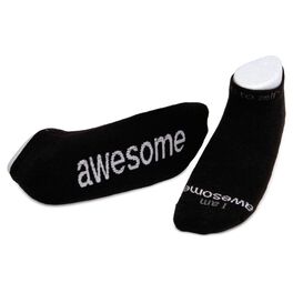 notes to self® I am awesome® socks, notes to self® I am awesome® socks, , large