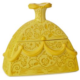 Beauty and the Beast Belle Dress-Shaped Treasure Box, Beauty and the Beast Belle Dress-Shaped Treasure Box, , large
